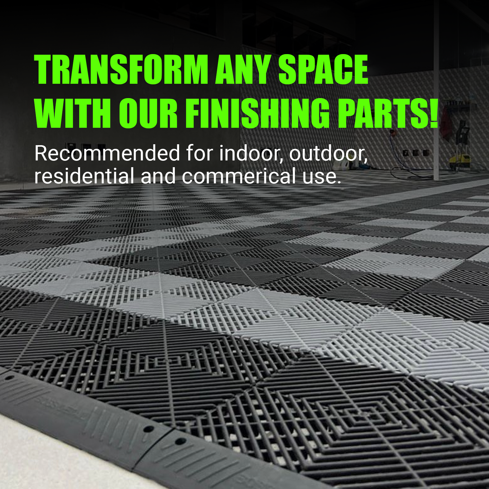 Modular Garage Flooring Parts