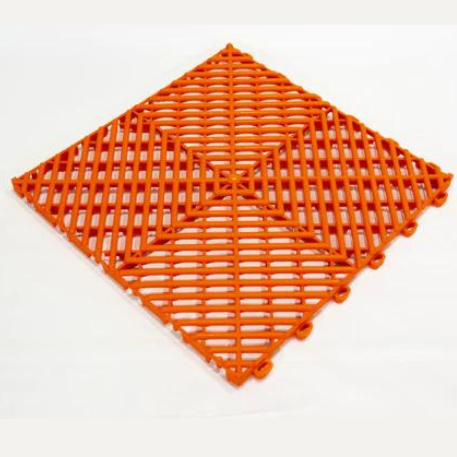 Modular Garage Flooring Tile - Box with 25 tiles- Orange color