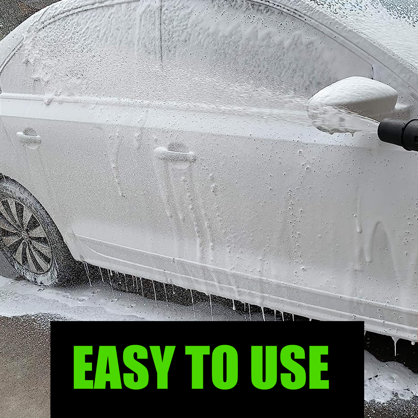 Snow Foam Cannon Aluminum Black